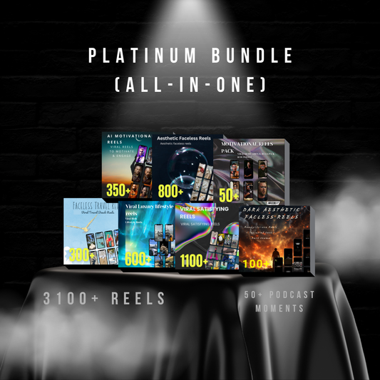 Platinum Reels Bundle: ALL-IN-ONE - 3100+